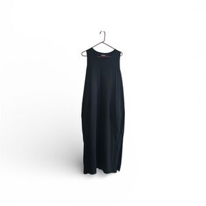 Lands' End Classic Black Maxi Dress
